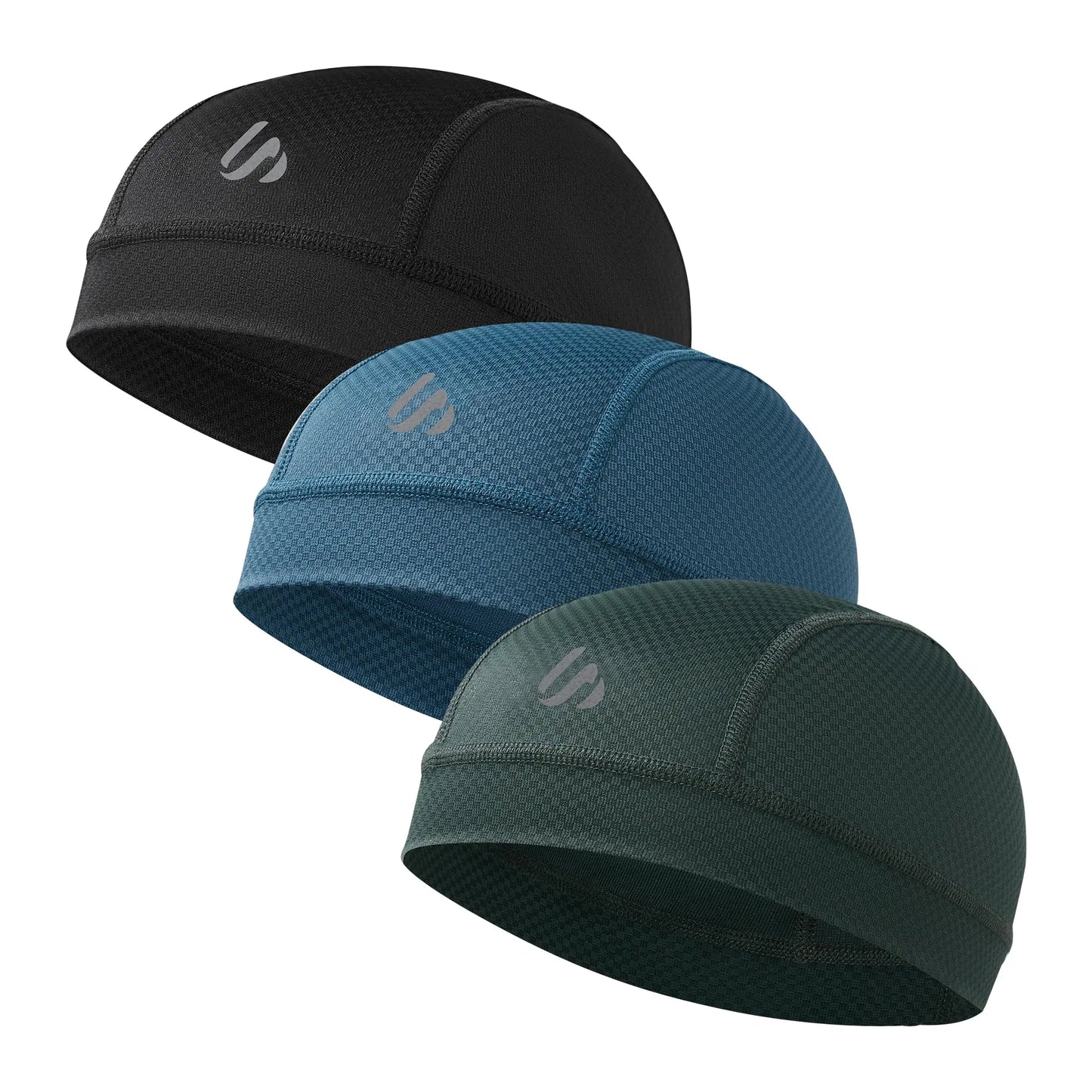 SAITAG 3 Pieces Skull Cap Helmet Liner