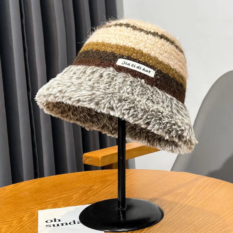 Knitted Wool Fisherman Hat