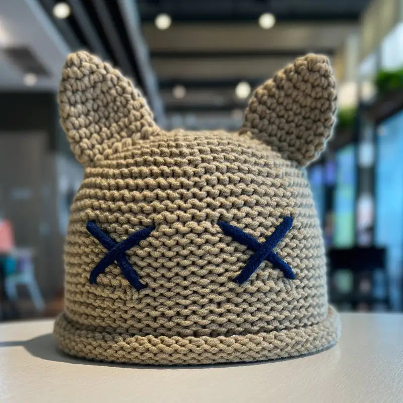 Cat Ears Woolen Beanie