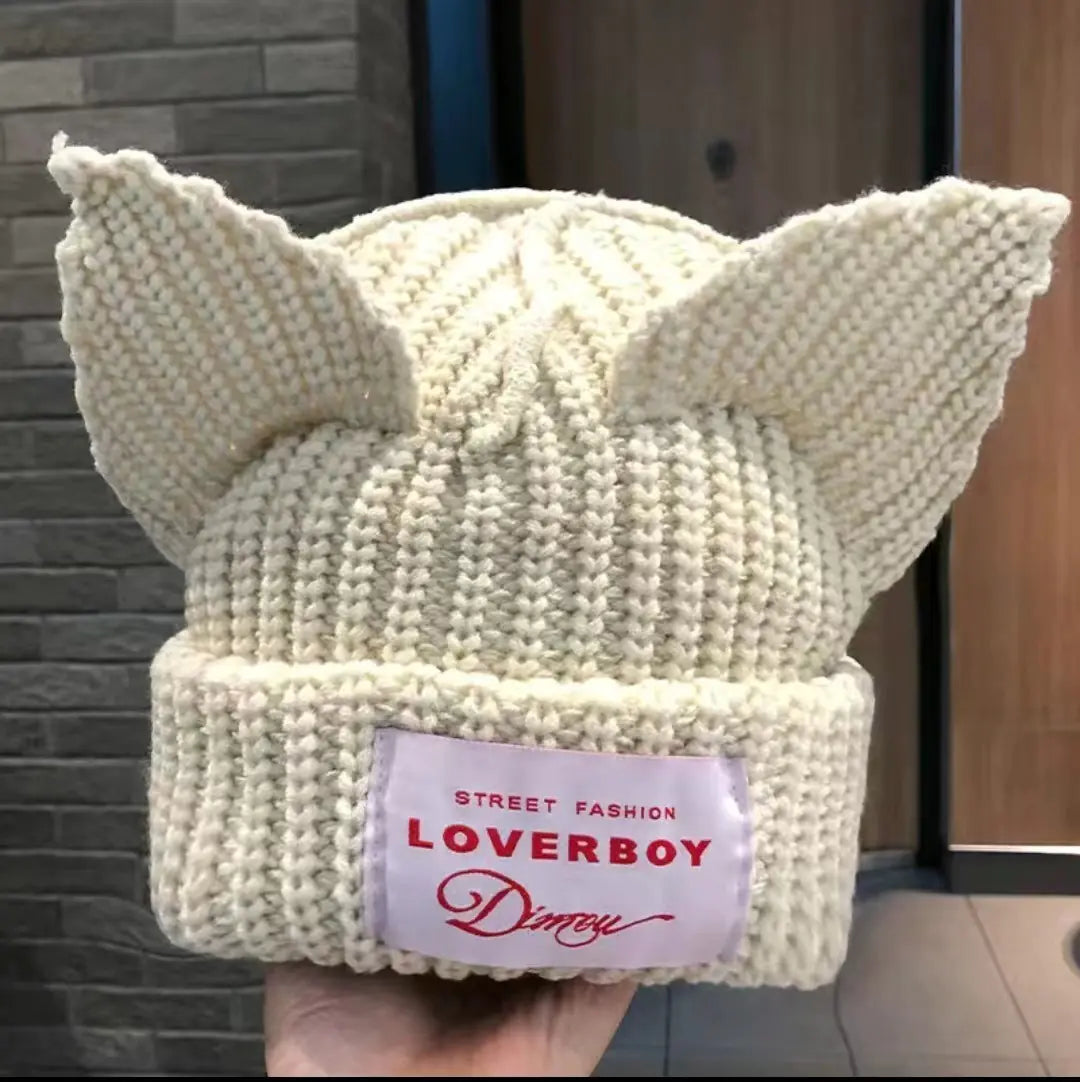 Knitted Loverboy Pig Ear
