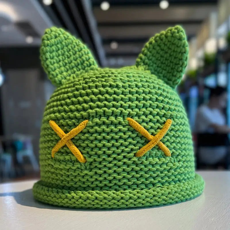 Cat Ears Woolen Beanie