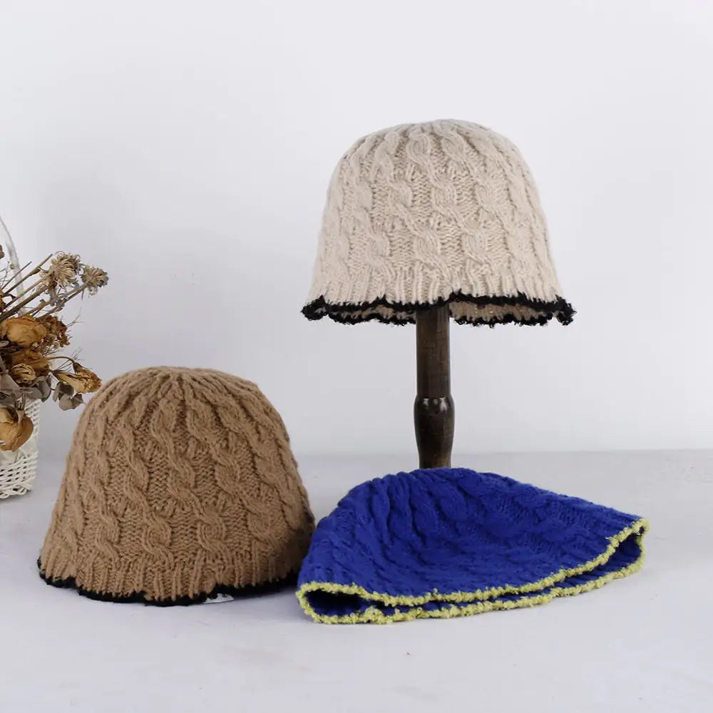 Twist Knitted Fisherman Hat