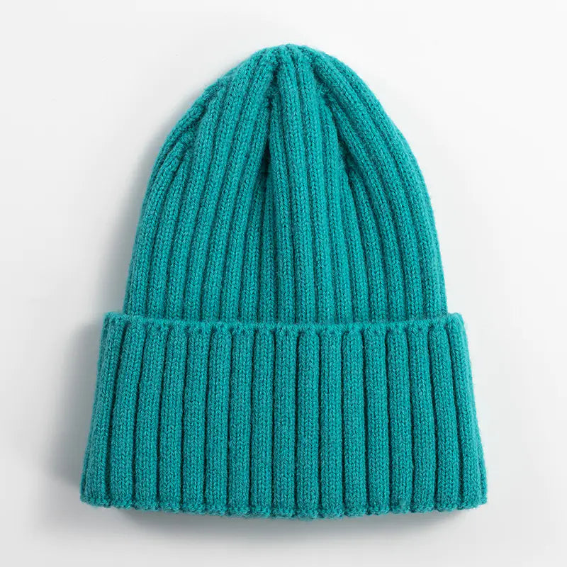 Korean-Style Knitted Woolen Beanie