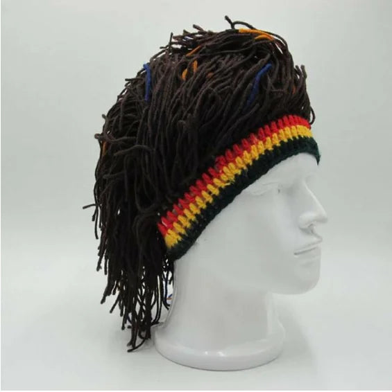 Knitted Rasta Beanie