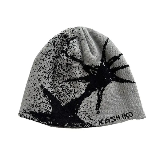 Letter Woolen Cap for Women - Autumn & Winter Beanie