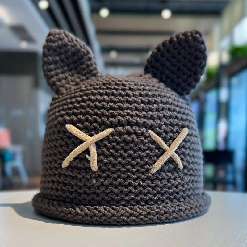 Cat Ears Woolen Beanie