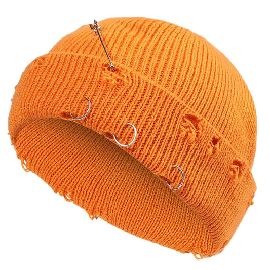 Distressed Ring Beanie