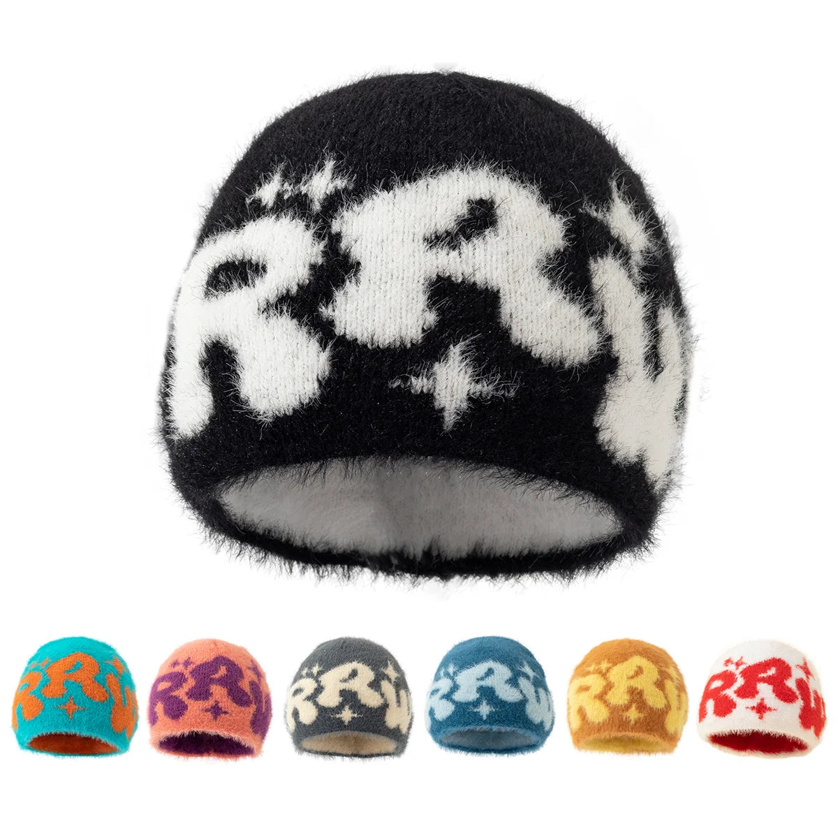 Raw Furry Y2K Beanie