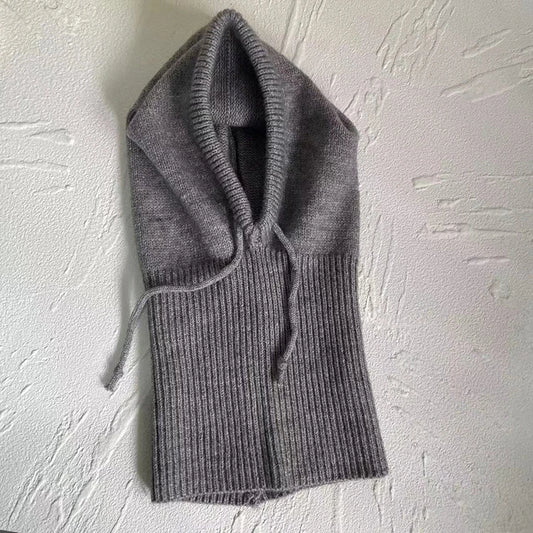 Drawstring  Balaclava One Piece