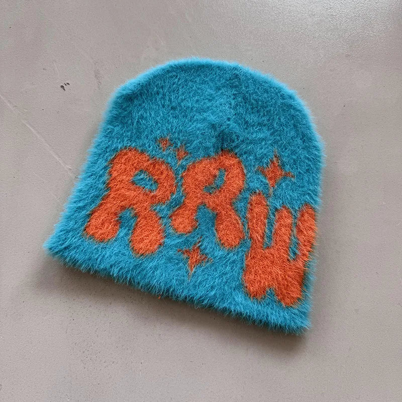 Furry Raw Beanie