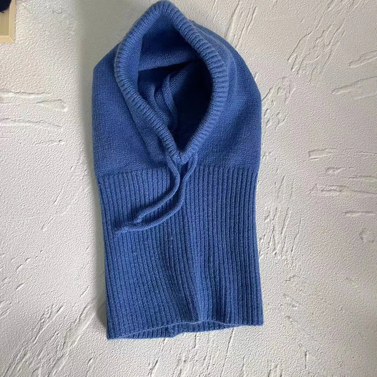 Drawstring  Balaclava One Piece