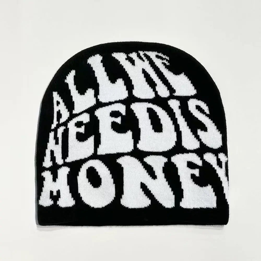 All WE Need is Money Beanie