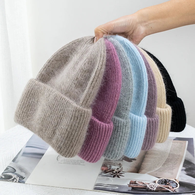 Cashmere Wool Beanies