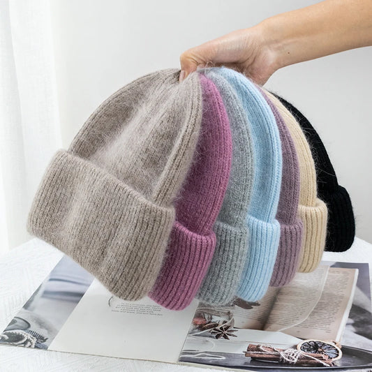 Cashmere Wool Beanies