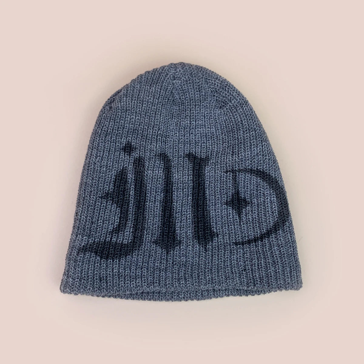 Y2K Midnight Star Beanie