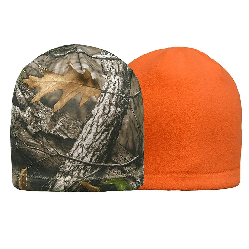 Camo Polar Fleece Cap