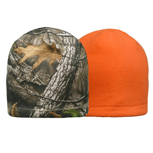 Reversible Camouflage Fleece Cap