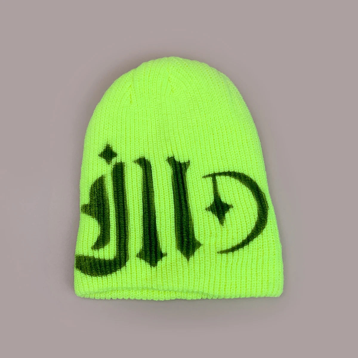 Y2K Midnight Star Beanie