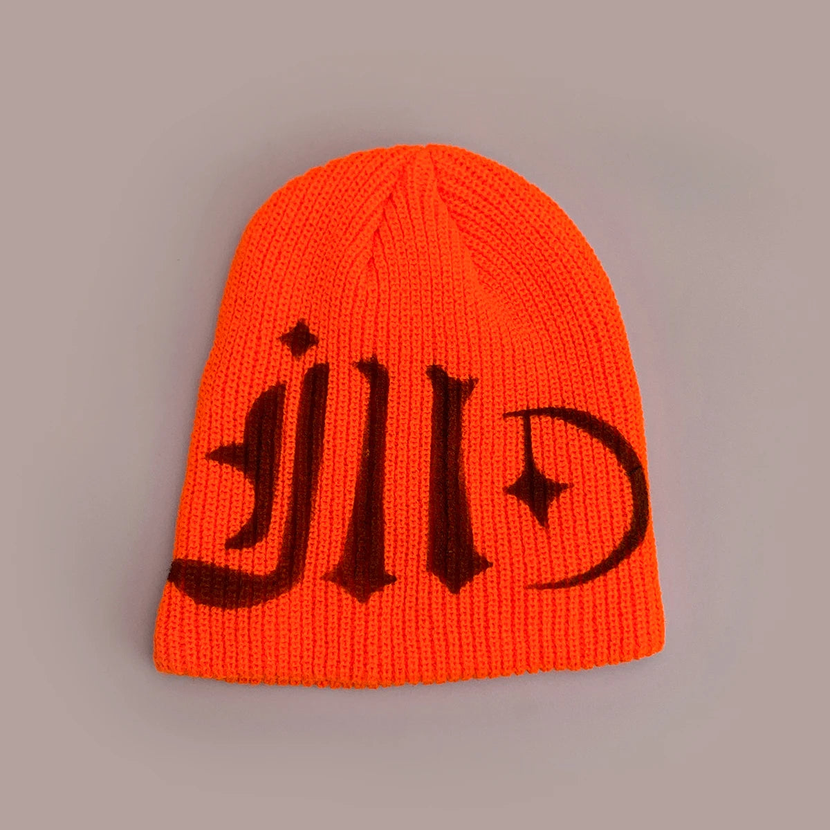 Y2K Midnight Star Beanie