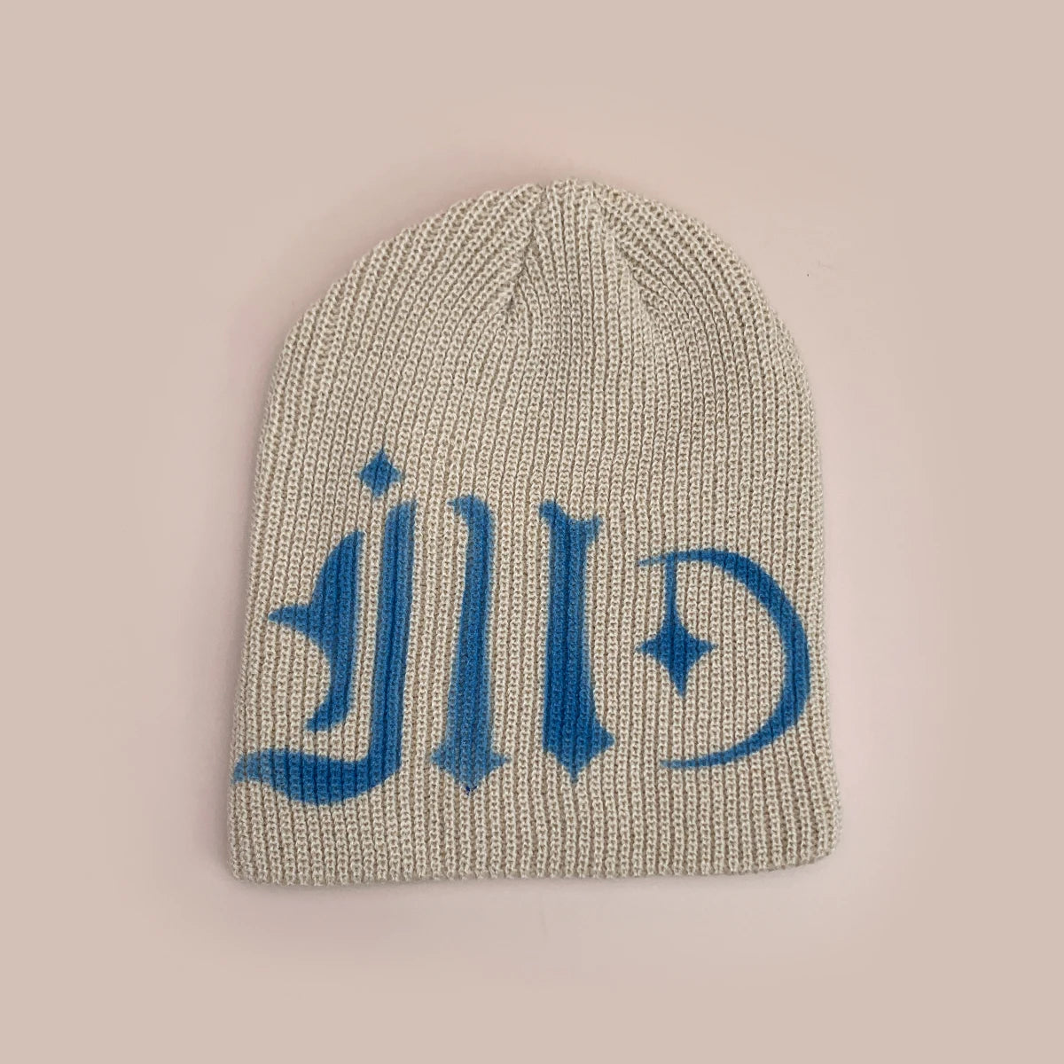 Y2K Midnight Star Beanie