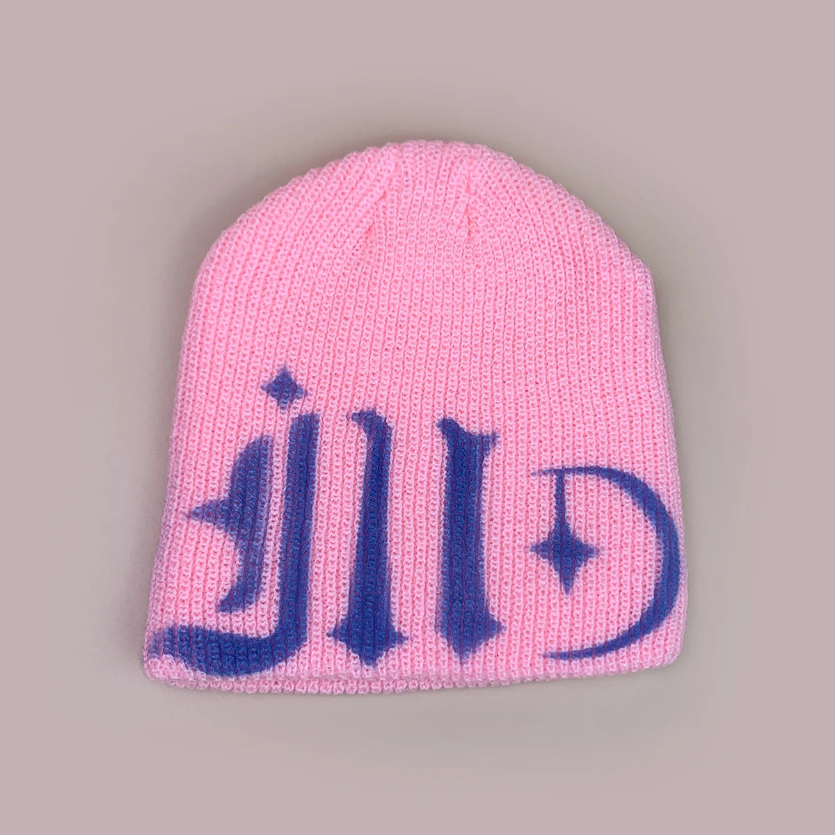 Y2K Midnight Star Beanie