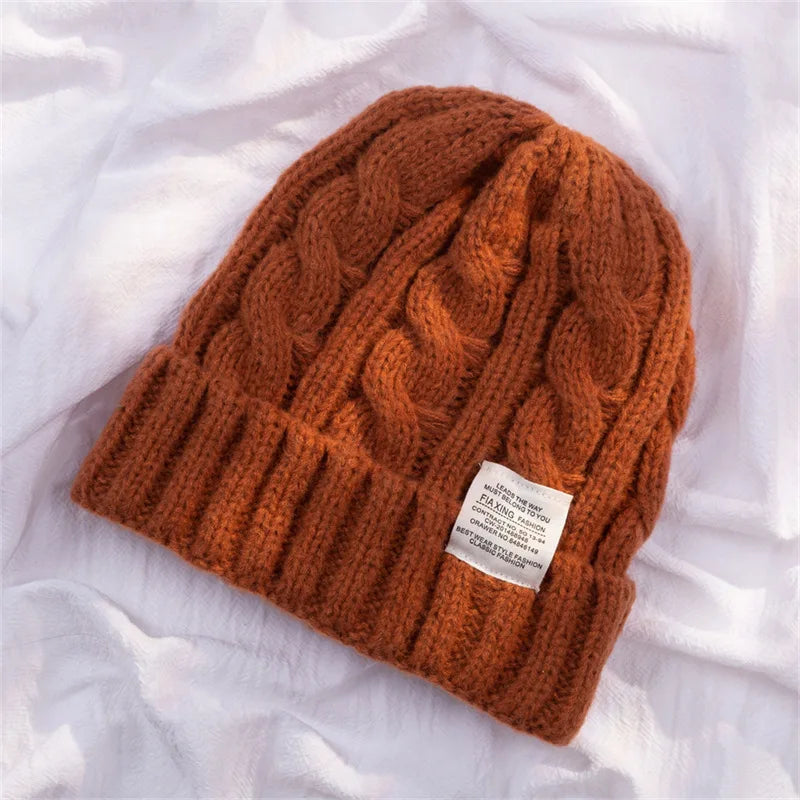 Twist Knit Beanie