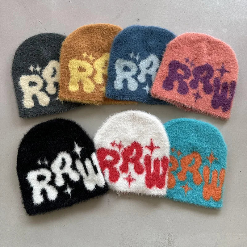 Furry Raw Beanie