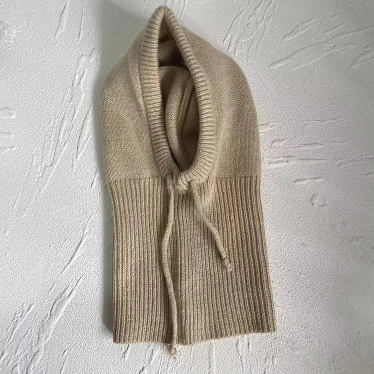 Drawstring  Balaclava One Piece