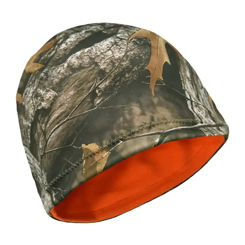 Camo Polar Fleece Cap