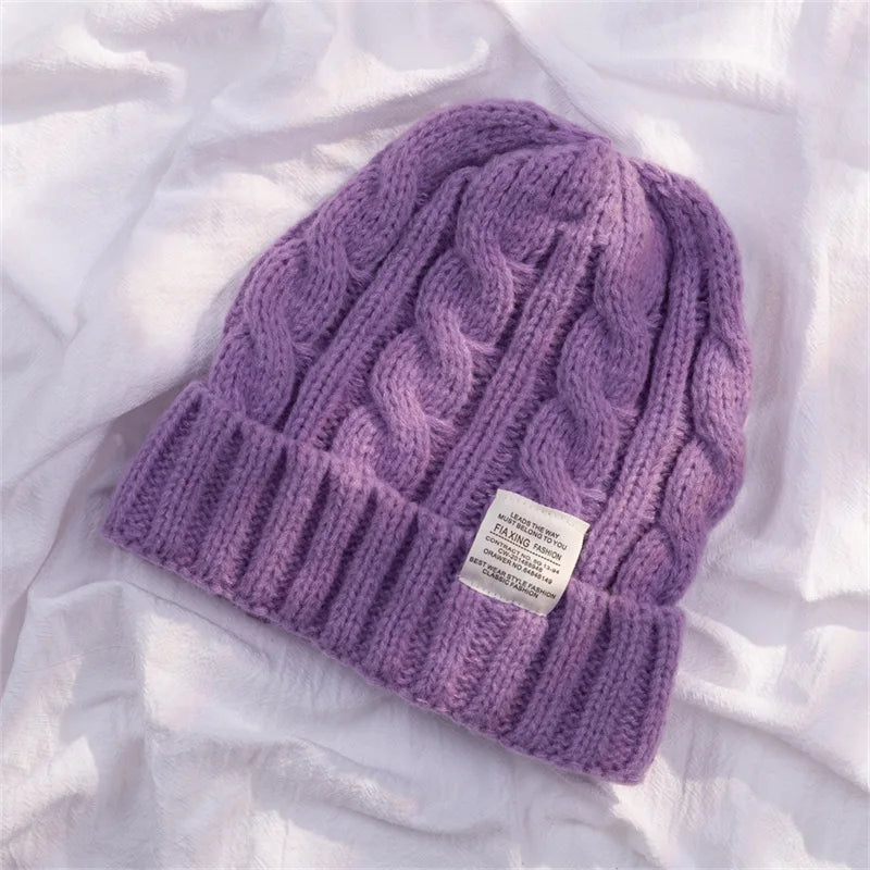 Twist Knit Beanie