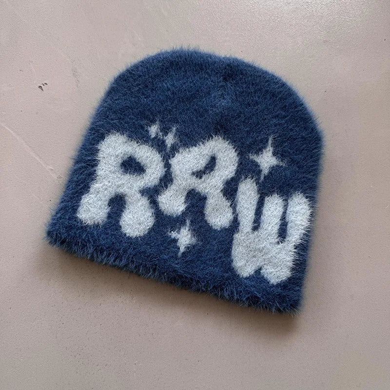 Furry Raw Beanie