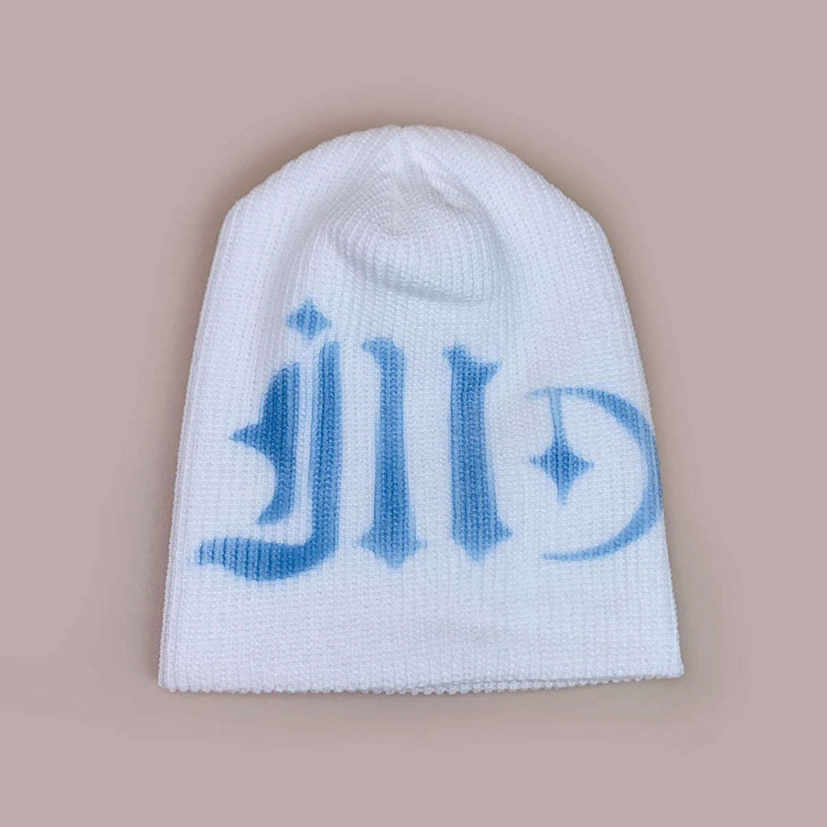 Y2K Midnight Star Beanie
