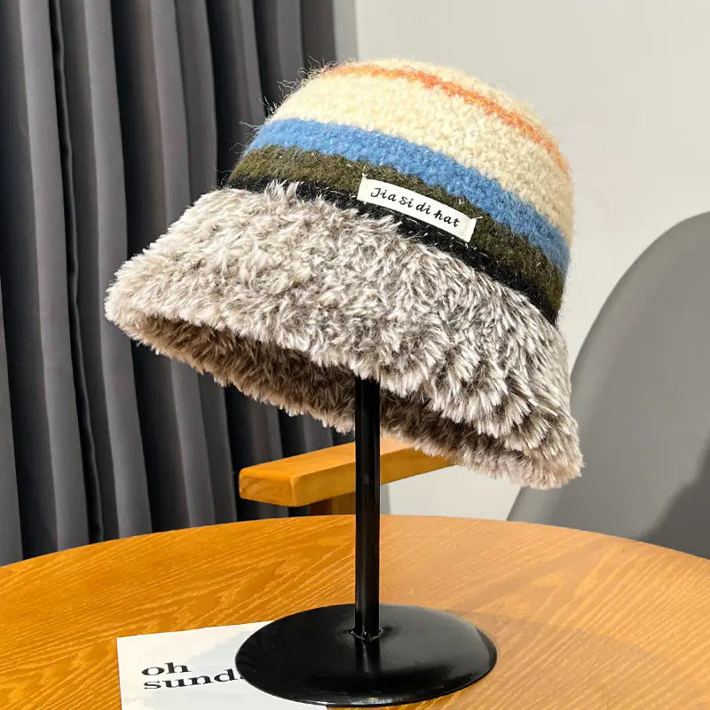 Knitted Wool Fisherman Hat