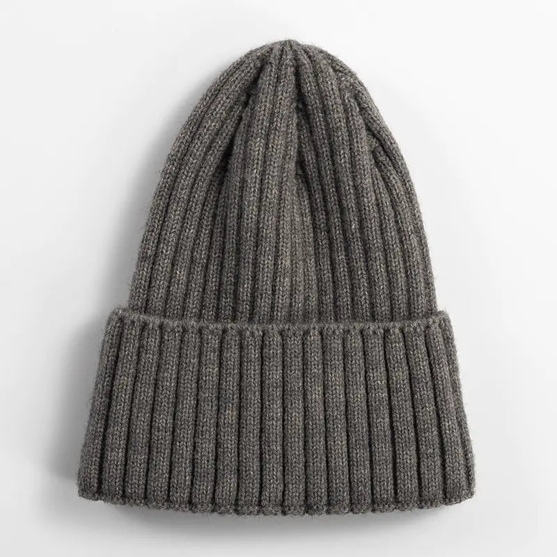 Korean-Style Knitted Woolen Beanie