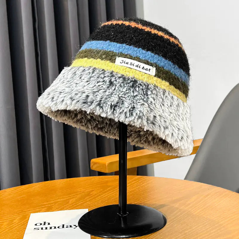 Knitted Wool Fisherman Hat