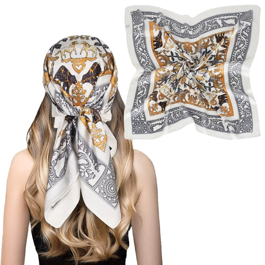 Royal Fashion silk Satin Head Scarf