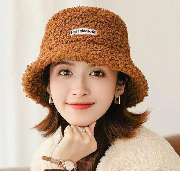 Versatile Lamb Wool Fisherman's Bucket