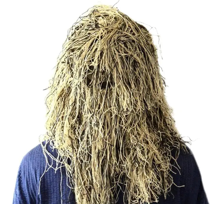 Stringy Camo Face Mask
