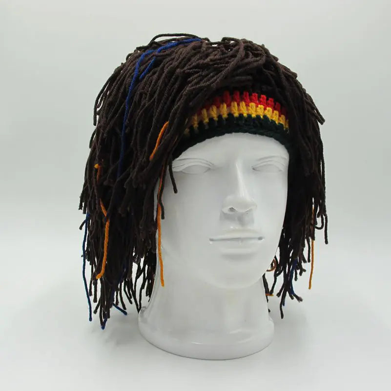 Knitted Rasta Beanie