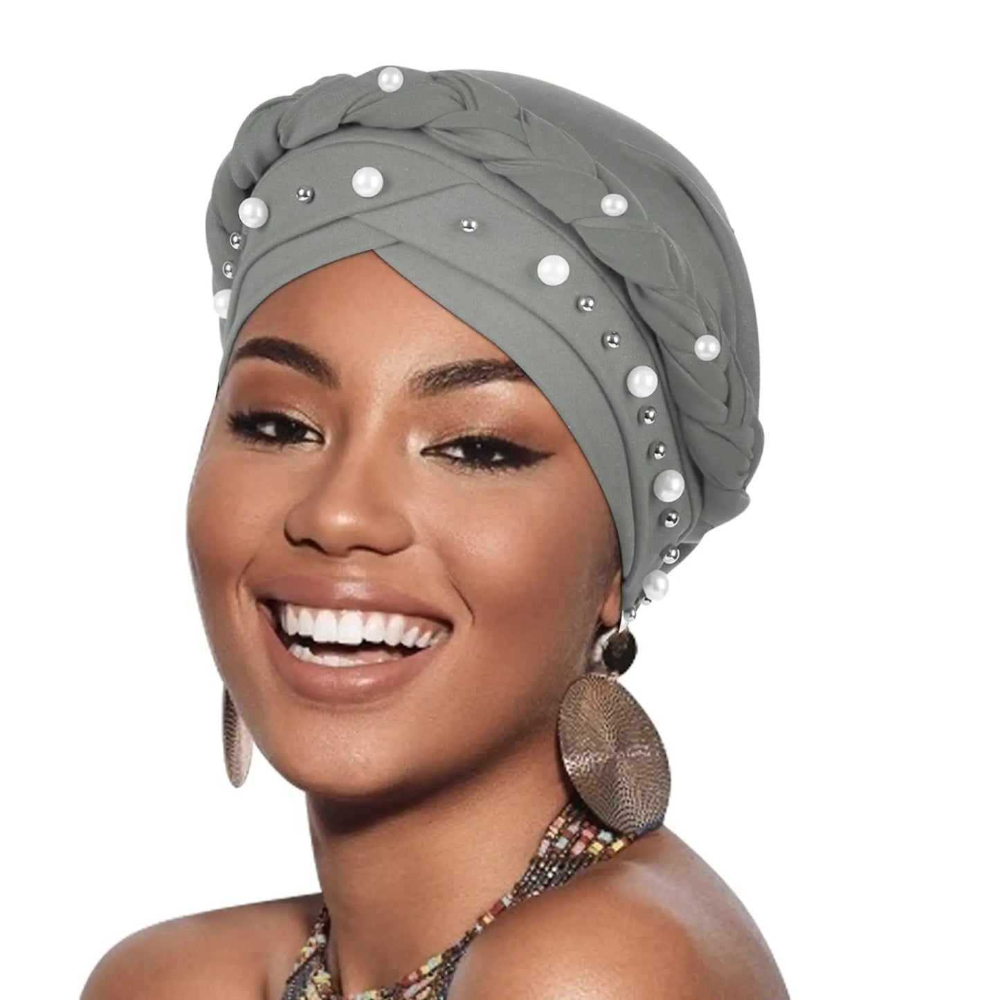 Pre-Tied Twisted Turbans Hair Wraps