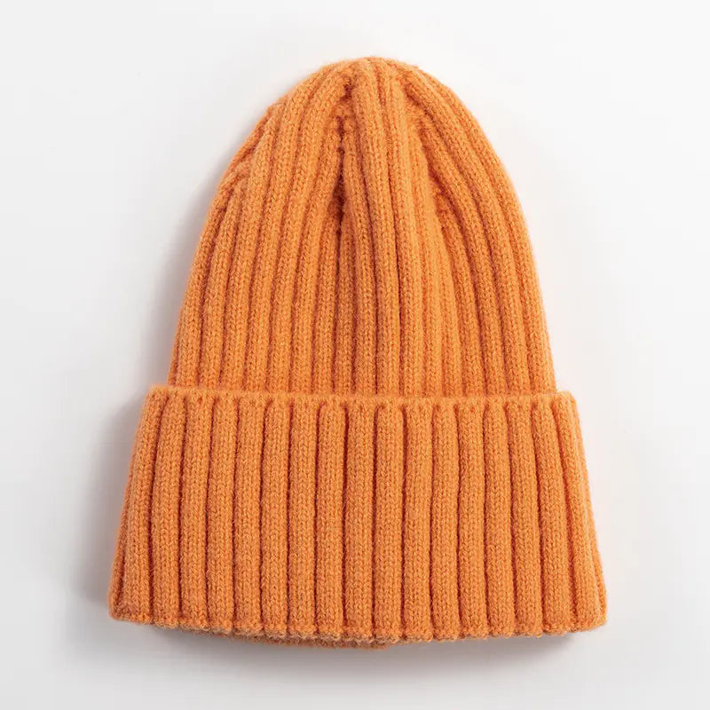 Korean-Style Knitted Woolen Beanie